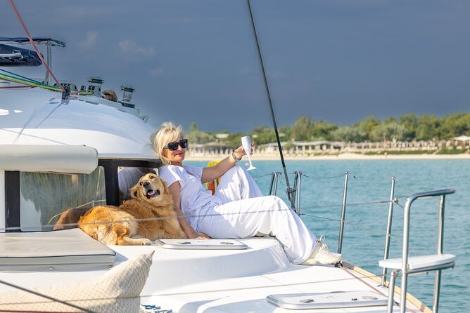 Private Full Day Cruise in Corfu on Lagoon Catamaran - A private day on Corfu’s northeastern coast