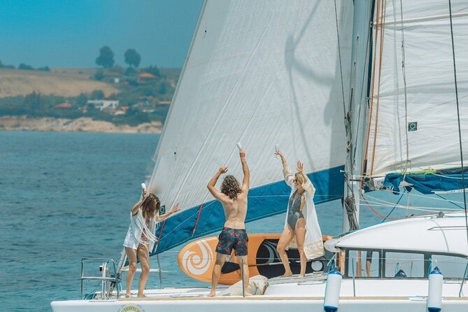 Private Full Day Cruise in Corfu on Lagoon Catamaran - Kerasia Beach: a quieter two-hour pause