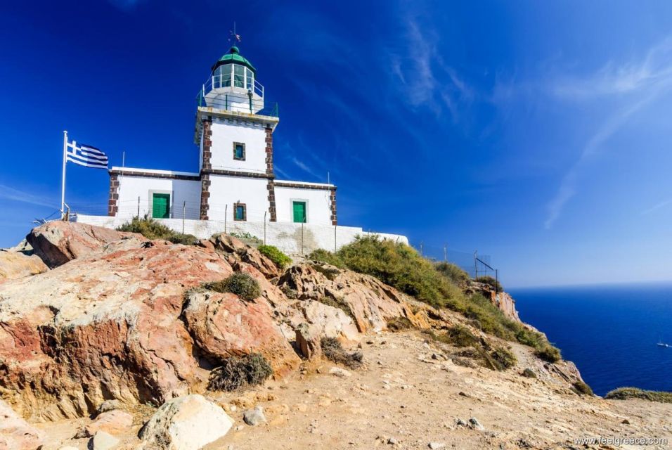 ~ Private full day Santorini road tour ~ - Three Bells of Fira and the caldera start