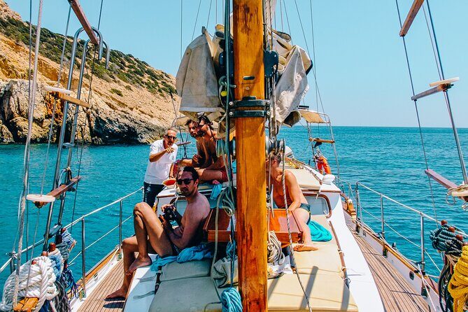 Private Full Day Tour in South Paros Caves Despotiko - Back Under Sail: Last Views and That Final Swim South of Paros