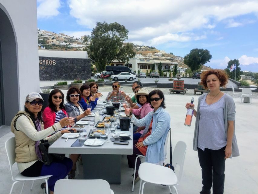 Private Group Visit to Akrotiri & 3 Wineries with Tastings - Key things to know before you go