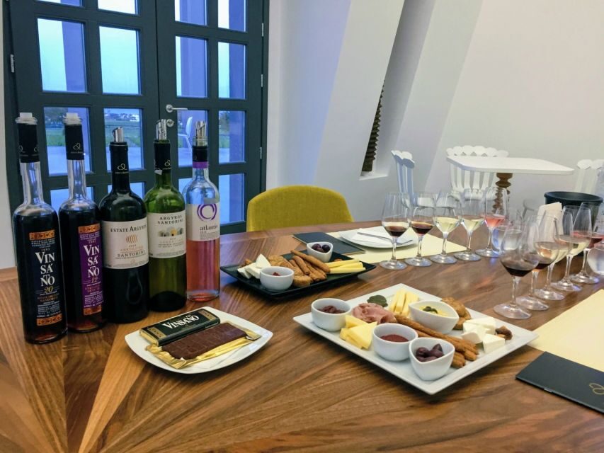 Private Group Visit to Akrotiri & 3 Wineries with Tastings - Getting There: Private Pickup and Air-Conditioned Comfort