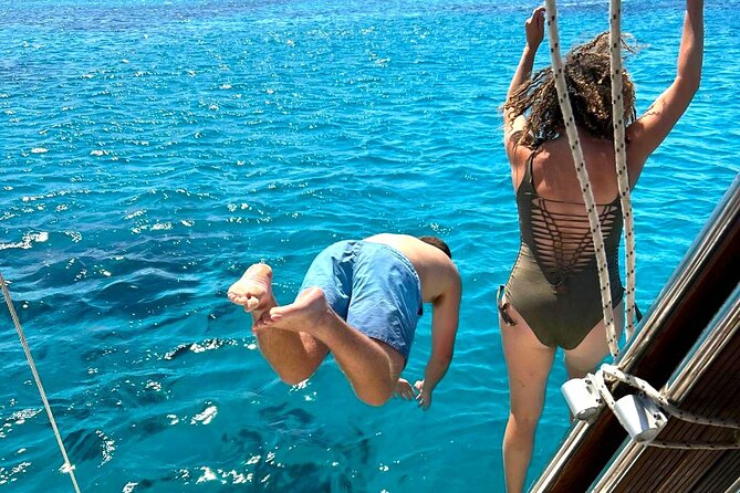 Private half day cruise The Blue Lagoon with Paros Sail - Captain Dov, Seagal, and the personal feel