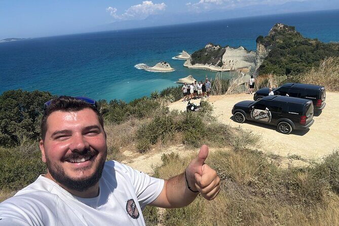 Private Half-Day Jeep Safari in Northwestern Corfu - Stop 5: Cape Drastis, the cliffs payoff