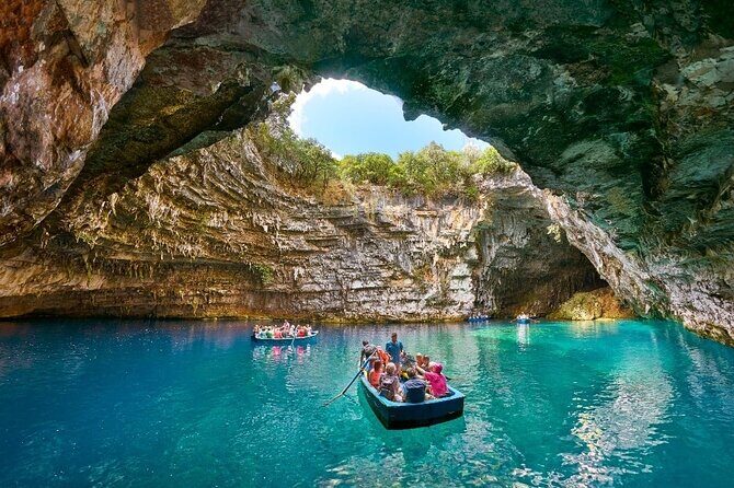 Private Half-day Kefalonia Highlights Tour - Melissani Cave: the underground lake moment (and the cooler air)
