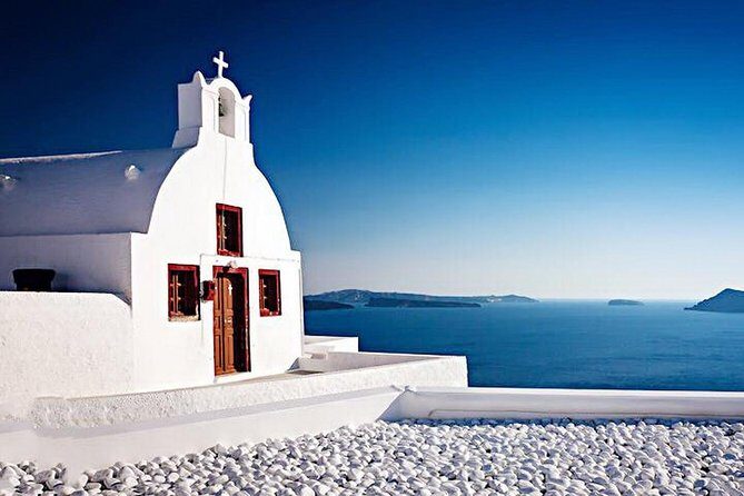 Private Half-Day Sightseeing Tour of Santorini - Stop 6: Monastery of Profitis Ilias for the highest viewpoint