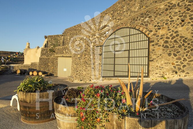 Private Half Day Tour with Wine Tasting in Santorini - Santo Wines and the caldera tasting