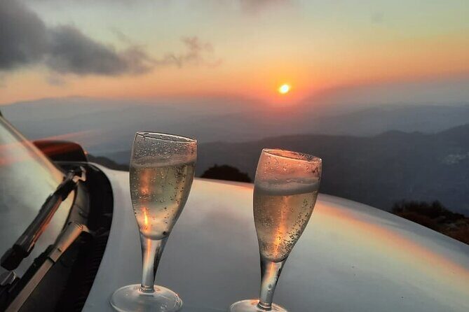 PRIVATE Jeep Safari 4x4 SUNSET (with Dinner) in Mountains CRETE - Dikti mountain drive and the sunset with sparkling wine