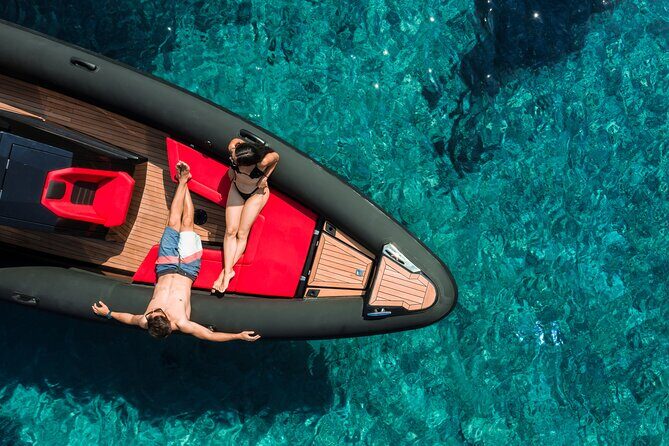Private Luxury Boat Tour to Kleftiko Milos - Water Toys and Snorkel Time: Yamaha Seascooter or SUP