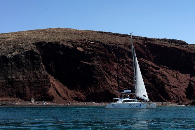 Private Luxury Caldera Cruise with a rich BBQ meal and Open Bar! - Santorini’s Caldera Looks Best From the Water