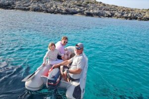 Private luxury Escape Sailing, Snorkel and Lunch Cruise - Agios Georgios Bay: calm-water snorkeling and easy swimming