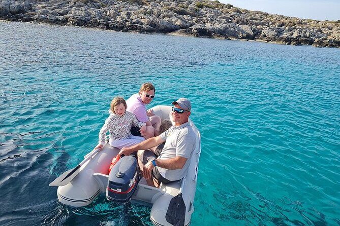 Private luxury Escape Sailing, Snorkel and Lunch Cruise - Agios Georgios Bay: calm-water snorkeling and easy swimming