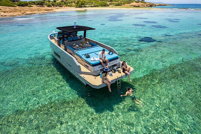 Private Luxury Powerboat Day Tour in Athens - Food, wine, and the onboard comforts that remove friction