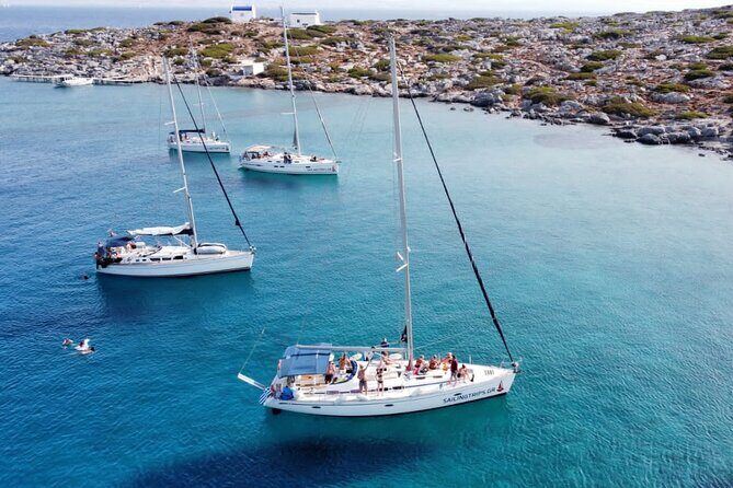 Private Luxury Sailing Trips to Dia Island - Dia Island and St George’s Bay: the swim stop that defines the day