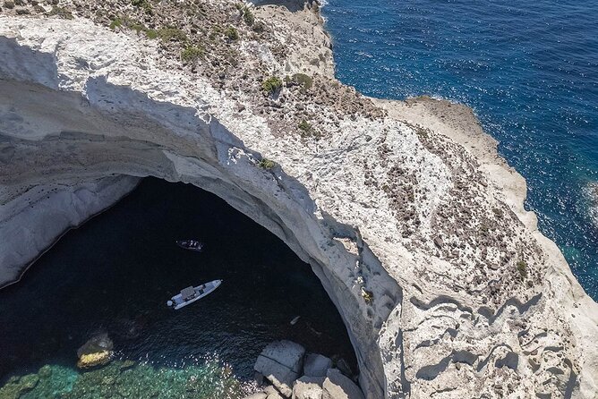 Private Milos Tour "Pirates’ Hideout"- Luxury Boat Rental - Kleftiko, the former pirates’ refuge