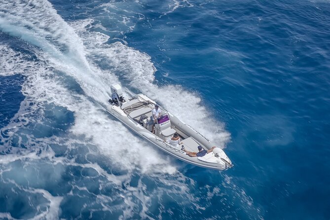 Private Milos Tour "Pirates’ Hideout"- Luxury Boat Rental - Triades Beach and the reward for skipping the rough road
