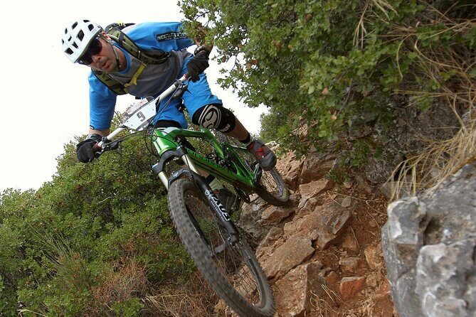 Private Mountain Bike,Trail Ride Tour of Mount Ymittos, Athens. - Who Takes You Up: Alessio, the Pickup, and Getting to the Start