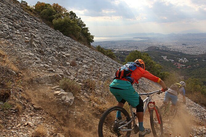 Private Mountain Bike,Trail Ride Tour of Mount Ymittos, Athens. - Terrain You’ll Actually Feel: Rocks, Roots, Slabs, and Optional Jumps