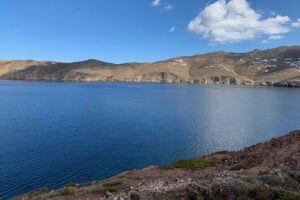 Private Mykonos Escape Tour - Ftelia Beach: prehistoric importance with sandy-and-rocky variety