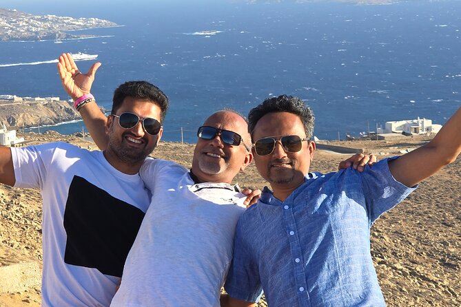 Private Mykonos Island tour by Luxury Minibus up to 11 passengers - Agios Stefanos and the New Port