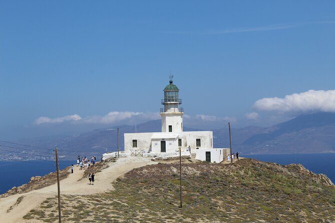 Private Mykonos Tour with Luxury car - Stop 7: NAMMOS Mykonos and the Upscale Contrast
