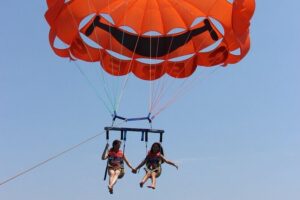 Private Parasailing at Rhodes Elli Beach - The Timing: 45 Minutes Total, With About 10 Minutes Flying
