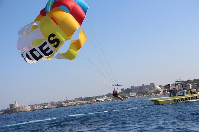 Private Parasailing at Rhodes Elli Beach - Stop: Paralia Elli and Why It’s the Whole Point