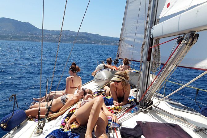 Private Sail in Chania - Sailing Fun in Between Stops: Hands-On Moments and Sea Snacks