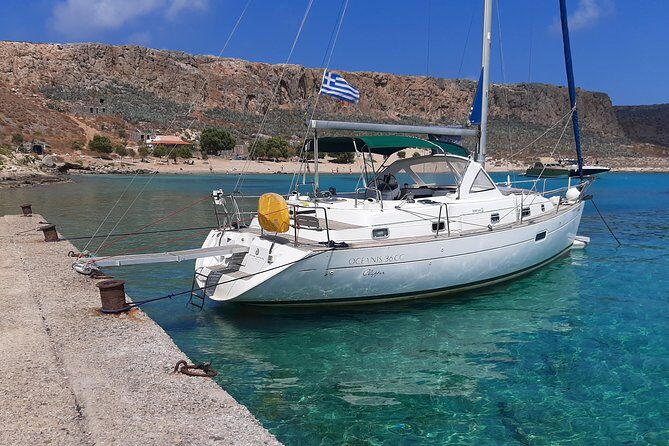 Private Sailing Cruise, Balos and Gramvousa with meal and drinks. - Balos Lagoon: the swim stop that sets the tone