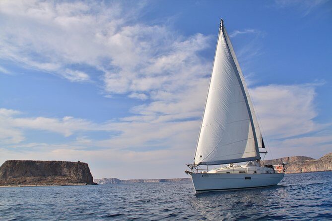 Private Sailing Cruise, Balos and Gramvousa with meal and drinks. - Imeri Gramvousa beach break: crystal-clear water, less pressure
