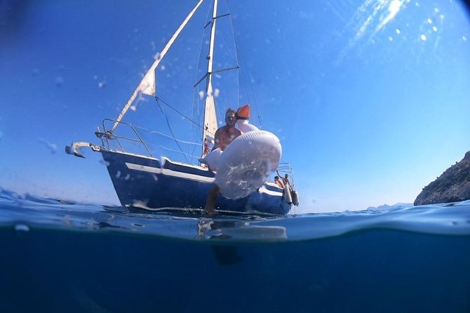 Private Sailing Cruise to Anthony Quinn Bay, Ladiko & Afandou Bay! - Ladiko Bay and the calm water