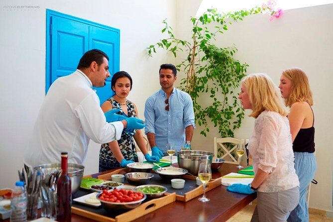 Private Santorini Cooking Class & Wine Tasting Tour - Stop 1 at Estate Argyros: tasting the foundation wines of Santorini