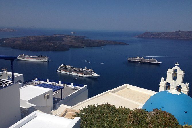 Private Santorini Full-Day Guided Sightseeing Tour - Profitis Ilias monastery: panoramic payoff from Santorini’s highest peak