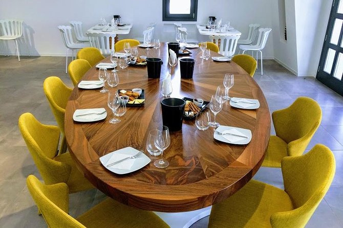 Private Santorini History and Wine Tasting 5-Hour Tour - Artemis Karamolegos and modern Santorini