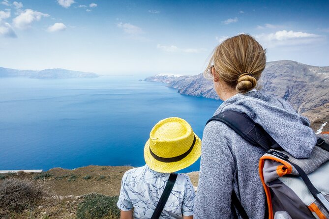 Private Santorini Villages Morning Walking Tour inc. tastings - Walking part of the Fira to Oia route