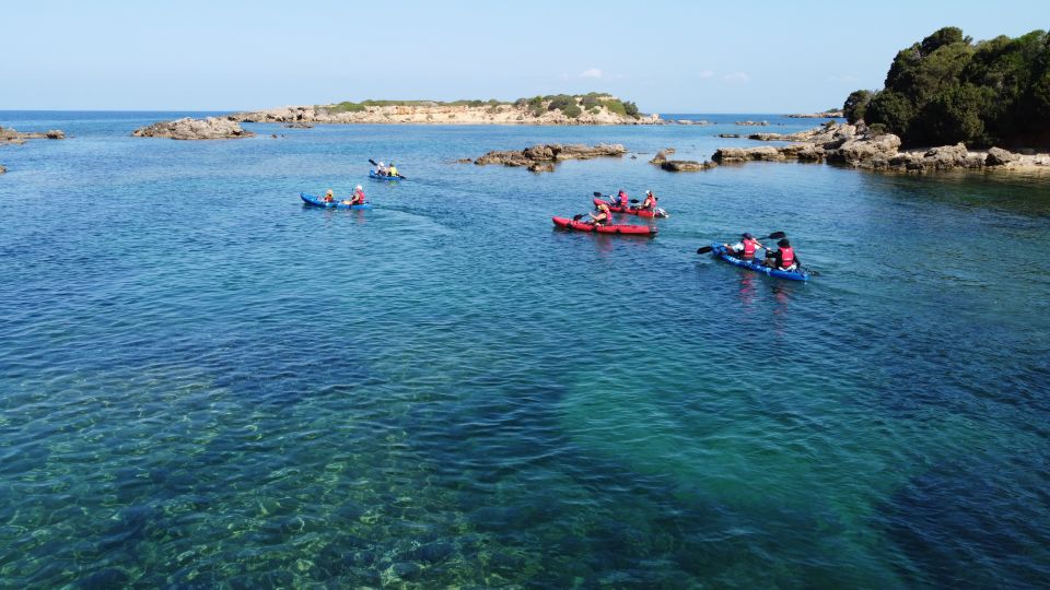 Private Sea Kayak over sunk city of ancient Feia - Key points at a glance