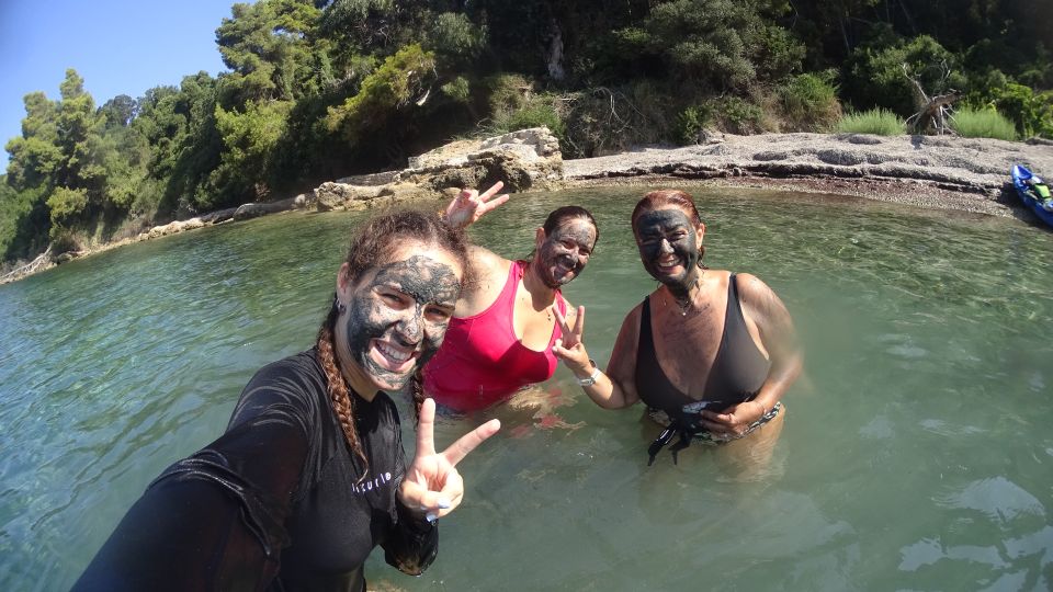 Private Sea Kayak over sunk city of ancient Feia - Who will enjoy this most
