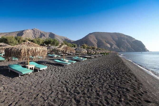 Private Shore Excursion: Best of Santorini Customized Tour - Red Beach to Perissa Black Sand: how the volcanic shoreline fits