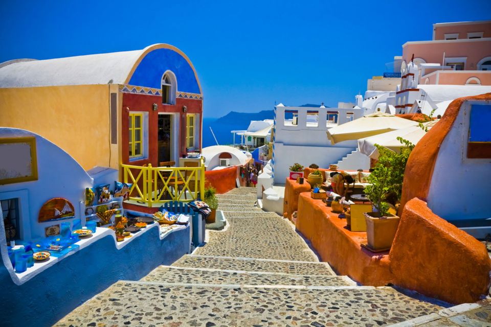 Private Shore Excursion: Best of Santorini Customized Tour - Pyrgos adds a quieter island viewpoint
