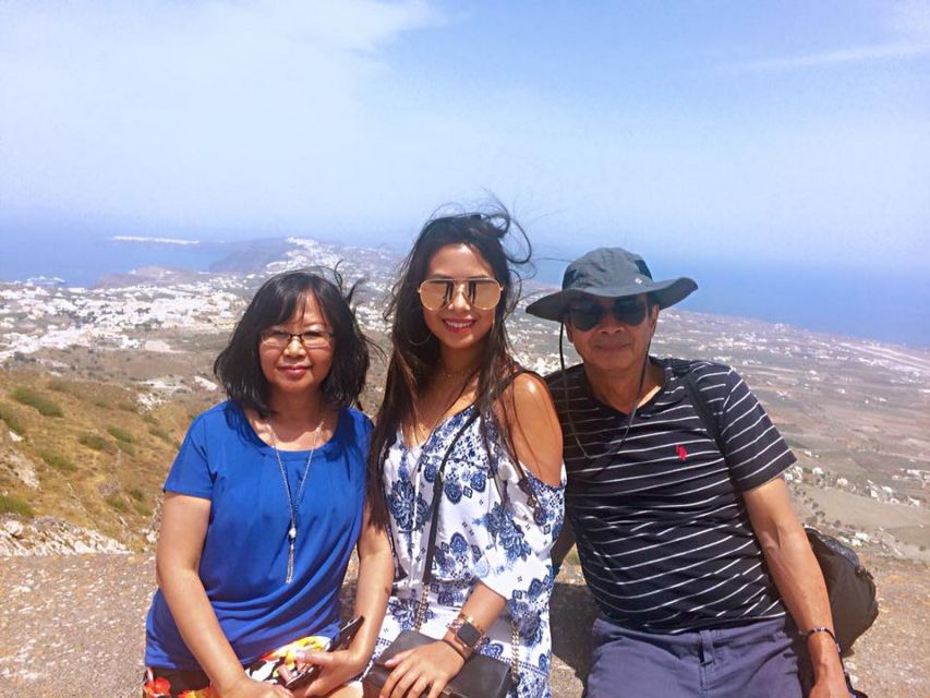 Private Shore Excursion: Best of Santorini Customized Tour - Black Beach shows Santorini’s volcanic side