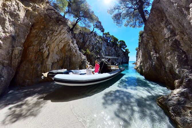 Private Skopelos Island Boat Cruise Tour to Mamma Mia Sites - From Skiathos Old Port to Skopelos by private boat