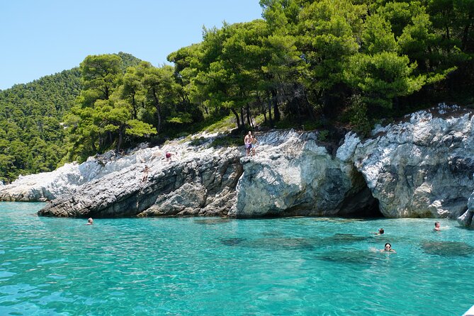 Private Skopelos Island Boat Cruise Tour to Mamma Mia Sites - Climbing the 220 steps to the Mamma Mia chapel