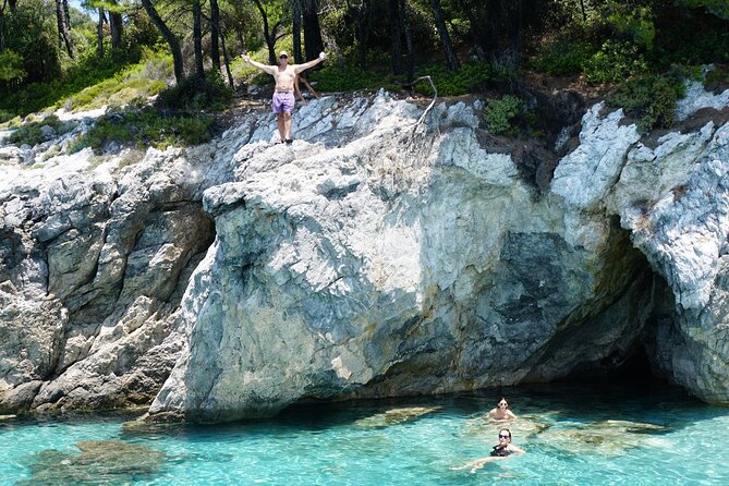 Private Skopelos Island Boat Cruise Tour to Mamma Mia Sites - Kastani Beach, the main Mamma Mia beach stop