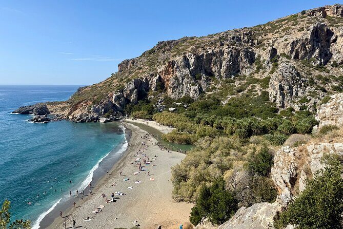 Private South Crete Full-Day Tour-Spili, Kourtaliotiko & Preveli - Preveli Palm Forest and the river-meets-sea moment