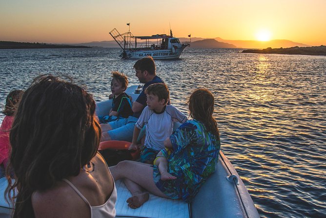 Private Sunset boat trip in Chania, Crete (price is per group) - The crew and the feel of the evening
