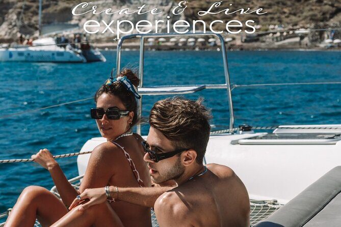 Private Sunset Cruise with Full Greek Dinner - Private sunset catamaran: the vibe in Vlyhada