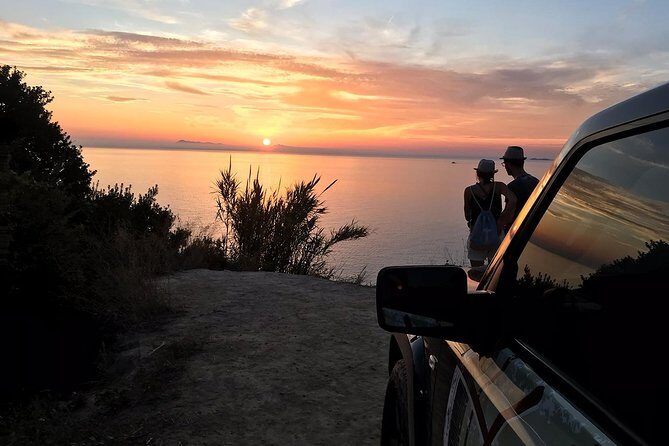 Private Sunset Jeep Safari in North West Corfu with Dinner - Key highlights at a glance