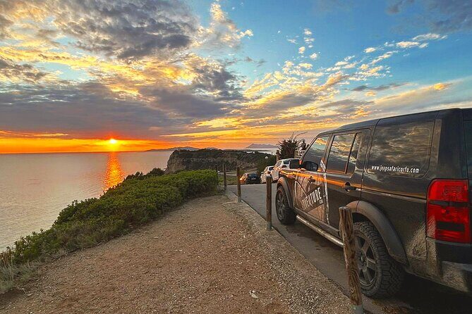 Private Sunset Jeep Safari in North West Corfu with Dinner - Your timing: a 4:00 pm start and what that means for the light