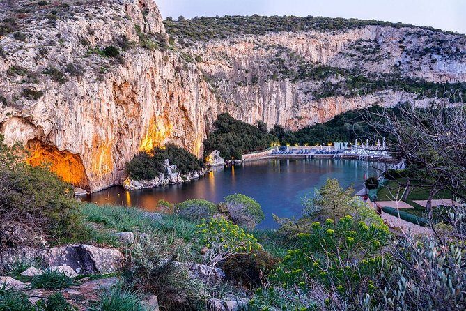 Private Sunset Sounio By Athenian Riviera With Acropolis Visit - Vouliagmeni Lake: stunning nature stop, with an extra entry fee