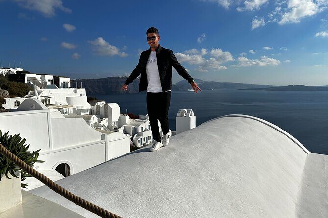 Private Tailor-Made Santorini Tour with Local Driver - Oia first: a full hour in the cliff-town that owns the photos